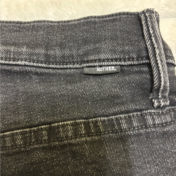 MOTHER The Stunner Zip Ankle Step Fray in Wrong Side of the Track, sz 27 - Picture 11 of 15